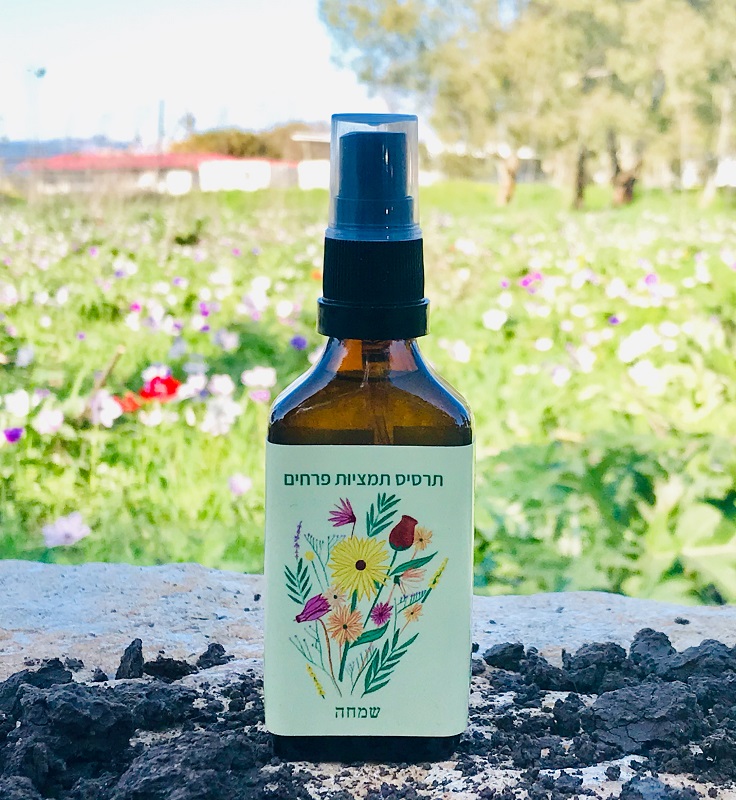 תרסיסי תמציות פרחים לשמחה